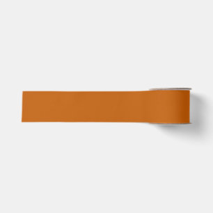 Lazo De Tela Gruesa Cinta de color naranja oscuro