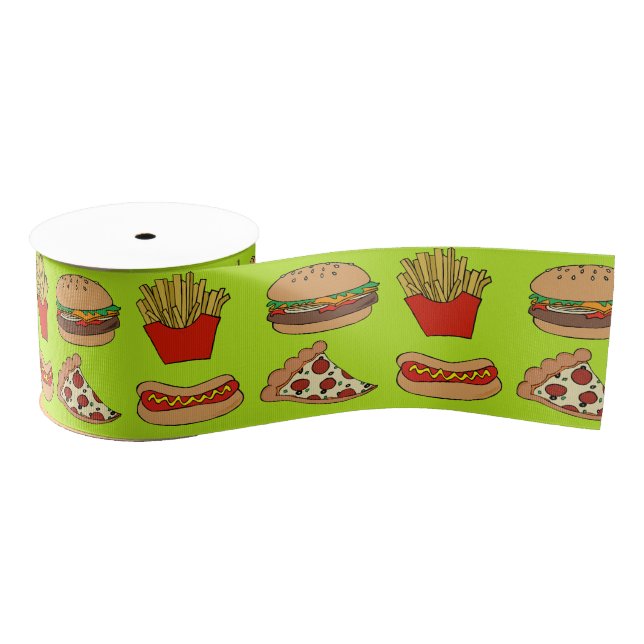Lazo De Tela Gruesa Cinta de comida chatarra (Carrete)