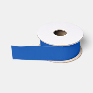 Lazo De Tela Gruesa Cinta de Grosgrain Azul Cobalto