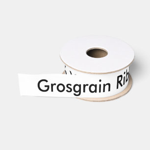 Lazo De Tela Gruesa Cinta de Grosgrain carrete de 6 yardas ancho de 1,
