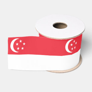 Lazo De Tela Gruesa Cinta de la bandera de Singapur, Singapur patrióti