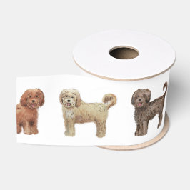 Lazo De Tela Gruesa Cinta de Labradoodle