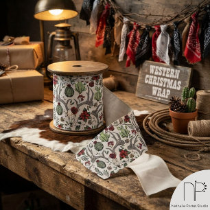 Lazo De Tela Gruesa Cinta de Navidad Country Cuerno de Reno