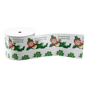 Lazo De Tela Gruesa Cinta de San Patricio