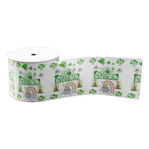Lazo De Tela Gruesa Cinta de San Patricio