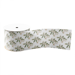 Lazo De Tela Gruesa Cinta de Verde Elegante