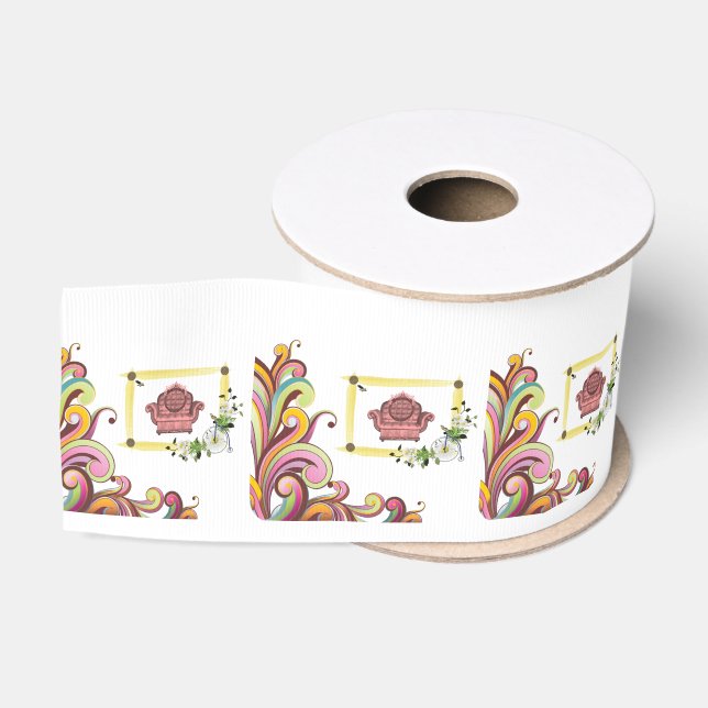Lazo De Tela Gruesa cinta decorativa (Carrete)