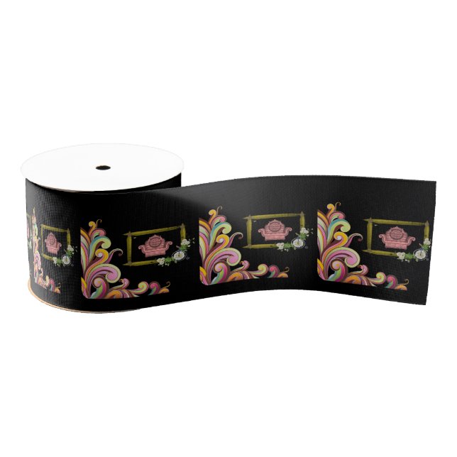 Lazo De Tela Gruesa cinta decorativa (Carrete)