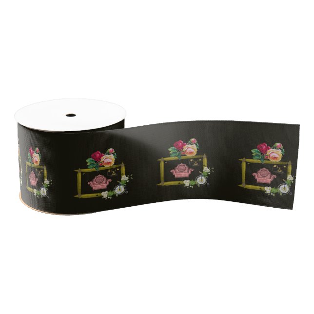 Lazo De Tela Gruesa cinta decorativa (Carrete)