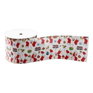 Lazo De Tela Gruesa Cinta decorativa para navidades