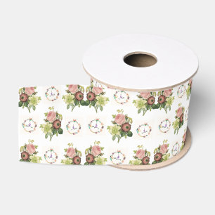 Lazo De Tela Gruesa cinta floral decorativa