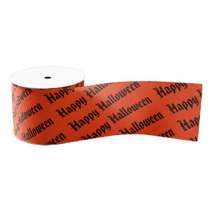 Lazo De Tela Gruesa Cinta Grosgrain de Halloween