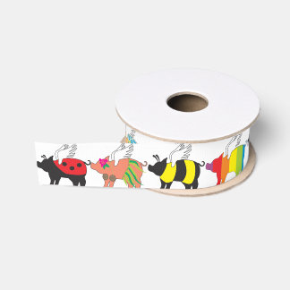 Lazo De Tela Gruesa Cinta grosgrain del cerdo del vuelo