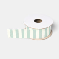 Cinta grosgrain en colores pastel 1,5" de la raya