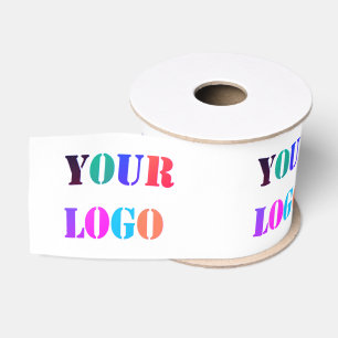 Lazo De Tela Gruesa Cinta promocional de empresa con logotipo personal