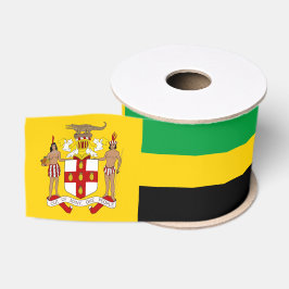 Lazo De Tela Gruesa Cinta tricolor de Jamaica, Emblema, Jamaicano