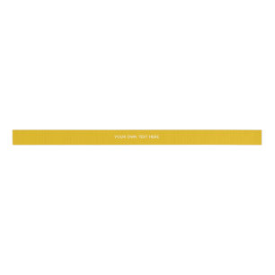 Lazo De Tela Gruesa Crea tu propio diseño personalizado amarillo