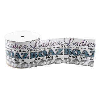 Lazo De Tela Gruesa Damas-Boaz-Bozo Ribbon