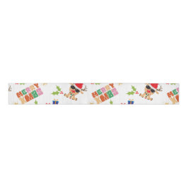 Lazo De Tela Gruesa Decorative Festive Cute Christmas Ribbon