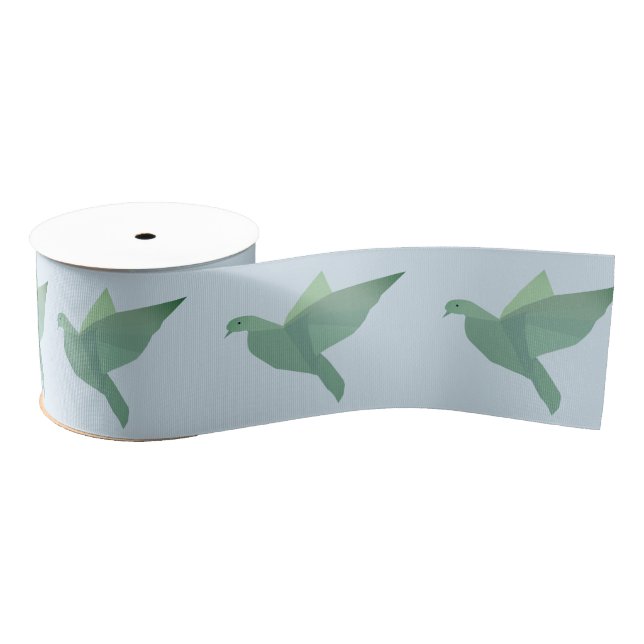 Lazo De Tela Gruesa Dove Pigeon Art Ribbon (Carrete)