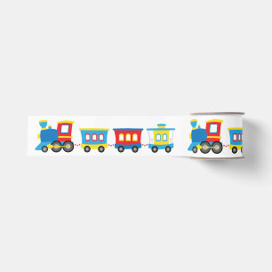 Lazo De Tela Gruesa Dulce Tren de Dibujos Animados