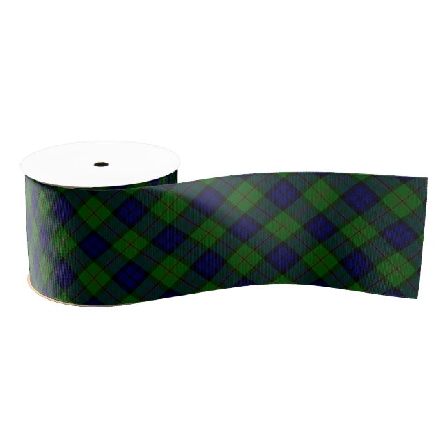 Lazo De Tela Gruesa Dundas tartan chile (Carrete)