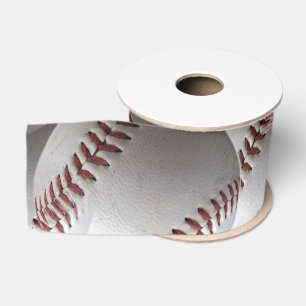 Lazo De Tela Gruesa El béisbol cose rojo