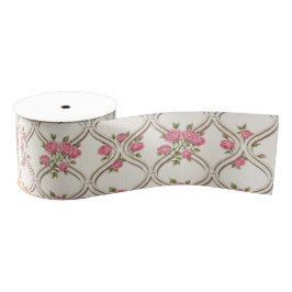 Lazo De Tela Gruesa Elegante Cinta de Grosgrain con Estilo Rococó Rena