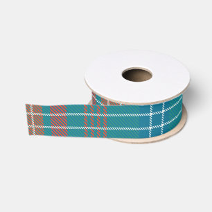 Lazo De Tela Gruesa Elegante Plaid Wilson Tartán