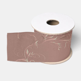 Lazo De Tela Gruesa Elegante Rosa Boda de oro