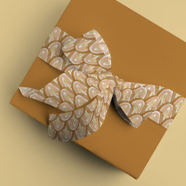 Lazo De Tela Gruesa Escalas de acuarela en amarillo