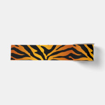 Estampado de rayas de tigre