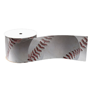 Lazo De Tela Gruesa Estanques rojos de béisbol