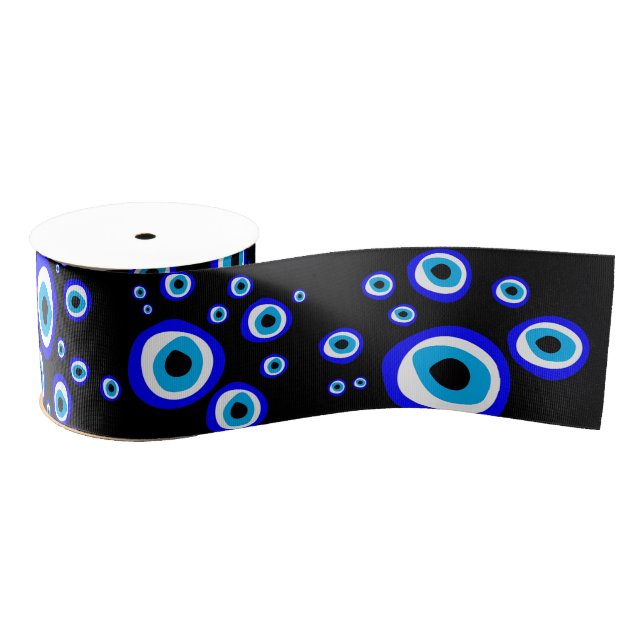 Lazo De Tela Gruesa Evil Eye Talisman y árabe Amulet griego/turco (Carrete)