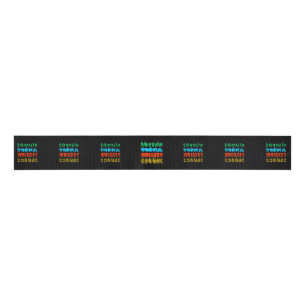 Lazo De Tela Gruesa Famosa bebida Grosgrain Ribbon