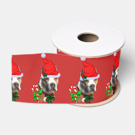 Lazo De Tela Gruesa Feliz Navidad americano de Toro Terrible