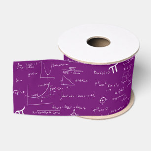 Lazo De Tela Gruesa Fórmulas de Matemáticas Ecuaciones Graduación Mora