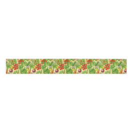 Lazo De Tela Gruesa Fresh Market Veggie Ribbon — Soft Lemon