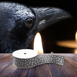 Lazo De Tela Gruesa Fun Halloween Tema Patrón De Béisbol