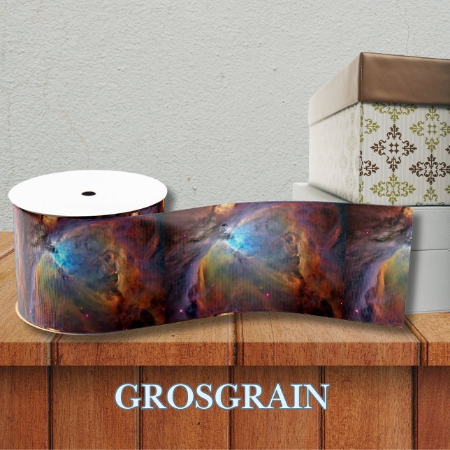 Lazo De Tela Gruesa Galaxia espacial Orion Nebula (Orion Nebula Space Galaxy Grosgrain Ribbon)