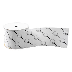 Lazo De Tela Gruesa Golf Ball Tee Pattern Classic Timeless Golfing Fun