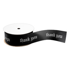 LAZO DE TELA GRUESA GOTHIC - GRACIAS RIBBON
