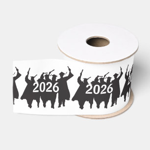 Lazo De Tela Gruesa Graduados 2026 Siluetas