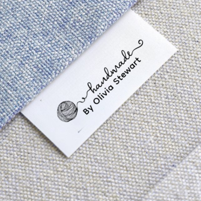 Lazo De Tela Gruesa Handmade by crochet yarn personalized Ribbon (Subido por el creador)