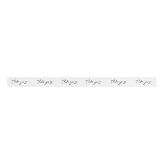 Lazo De Tela Gruesa I love you so ribbon
