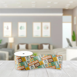 Lazo De Tela Gruesa Icónico profesional de enfermería