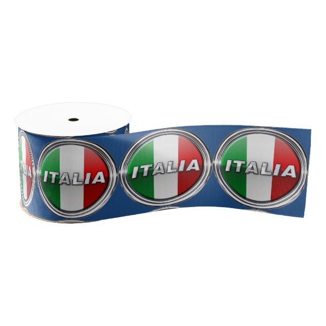 Lazo De Tela Gruesa La Bandiera - la bandera italiana (Carrete)