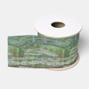 Lazo De Tela Gruesa La pasarela japonesa de Claude Monet