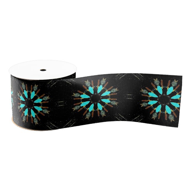 Lazo De Tela Gruesa La punta de flecha empluma Prisionero de (Carrete)