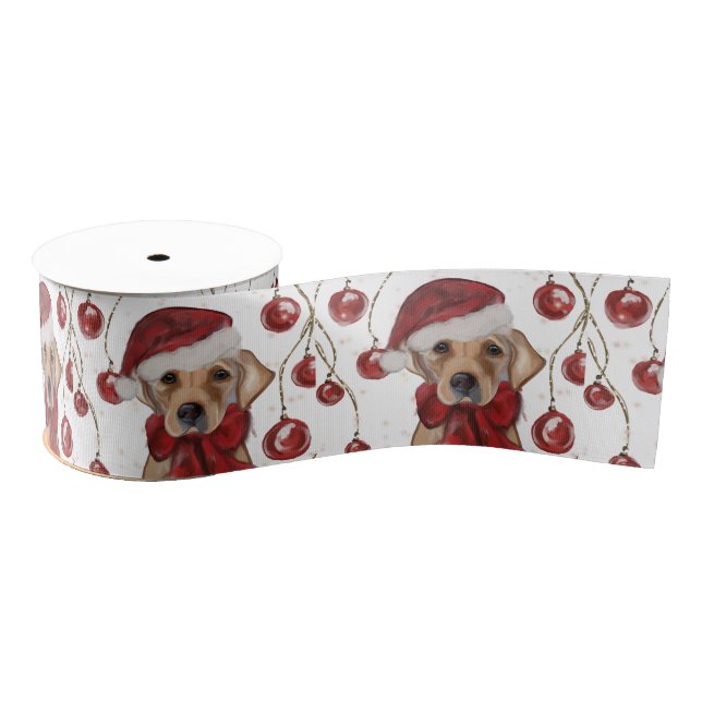 Lazo De Tela Gruesa Labrador Retriever  Canvas Print (Carrete)